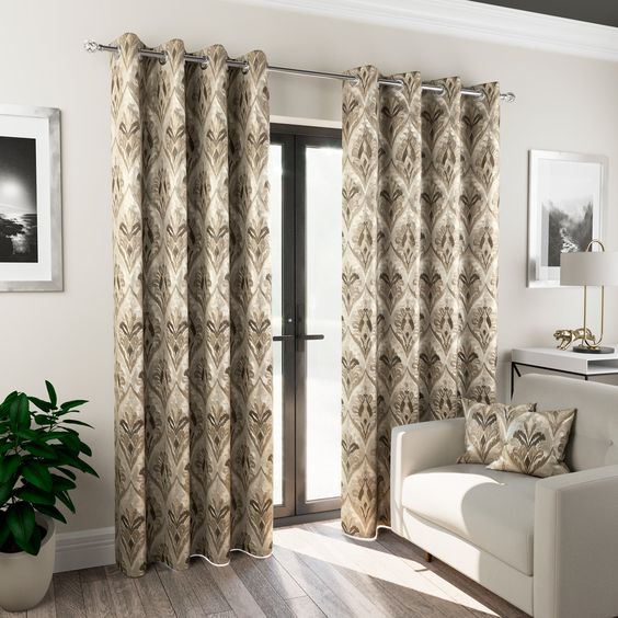 Ready-made Curtains in Living room