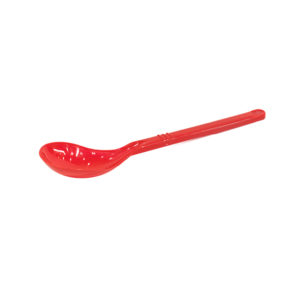 Red Plastic Long Spoon