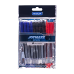 Ball point pens, blue, red, black